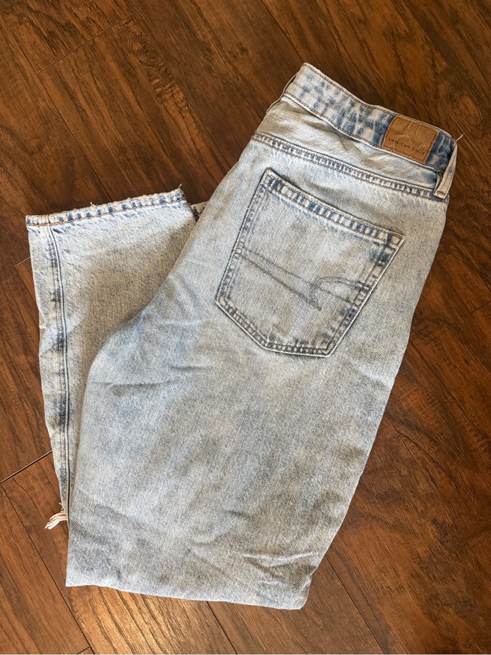 American Eagle Outfitters Light Blue Straight Jeans